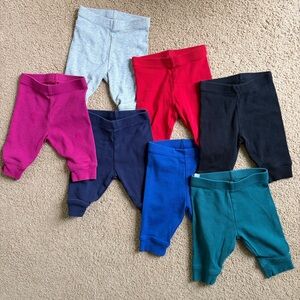 9 piece NB Primary 100% Organic Cotton Baby Bundle